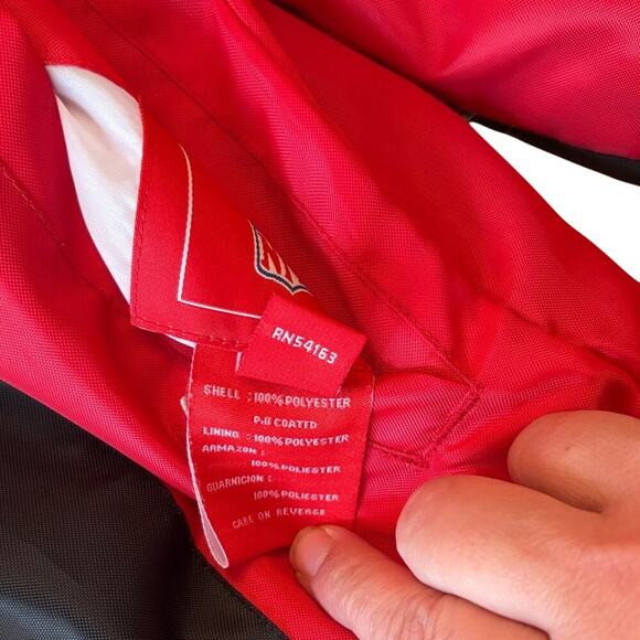 NFL Red and Black Jacket with White Accents L - Picture 6 of 16